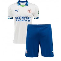 Echipament fotbal PSV Eindhoven Tricou Treilea 2024-25 pentru copii maneca scurta (+ Pantaloni scurti)